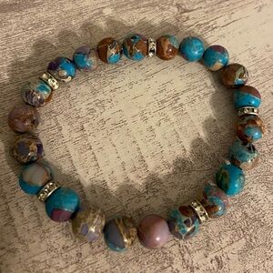Crystal Bead Bracelet